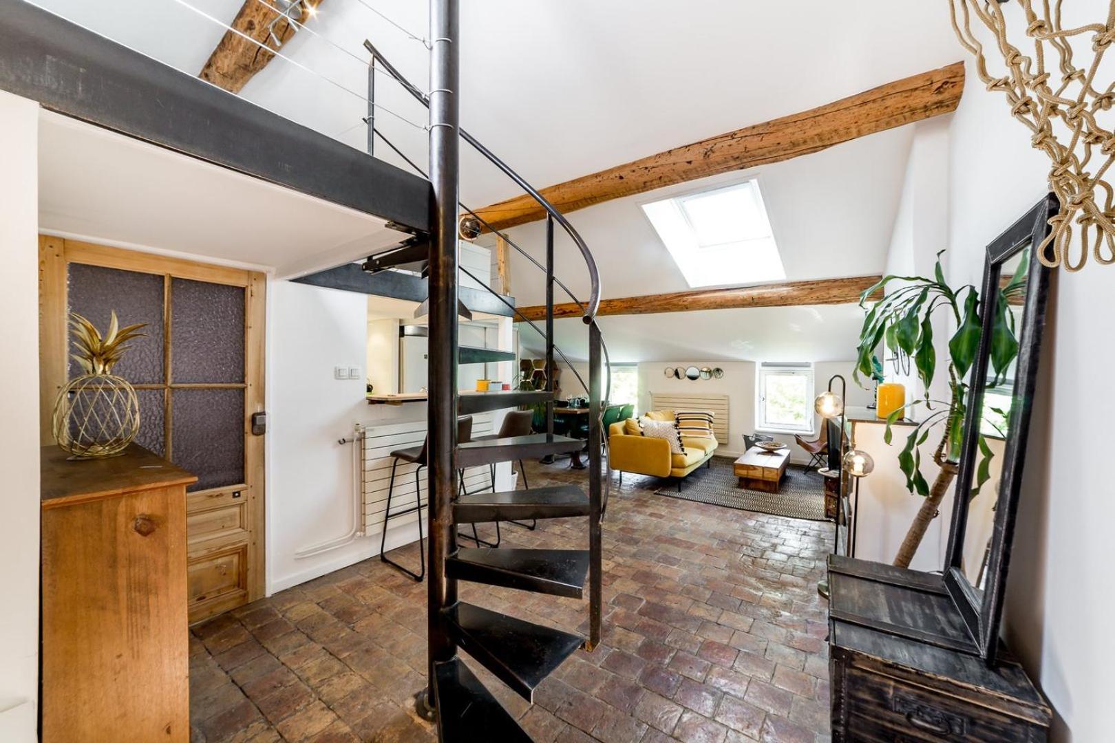 Le Loft Des Artistes De La Croix-Rousse Ail Apartment Lyon Exterior foto