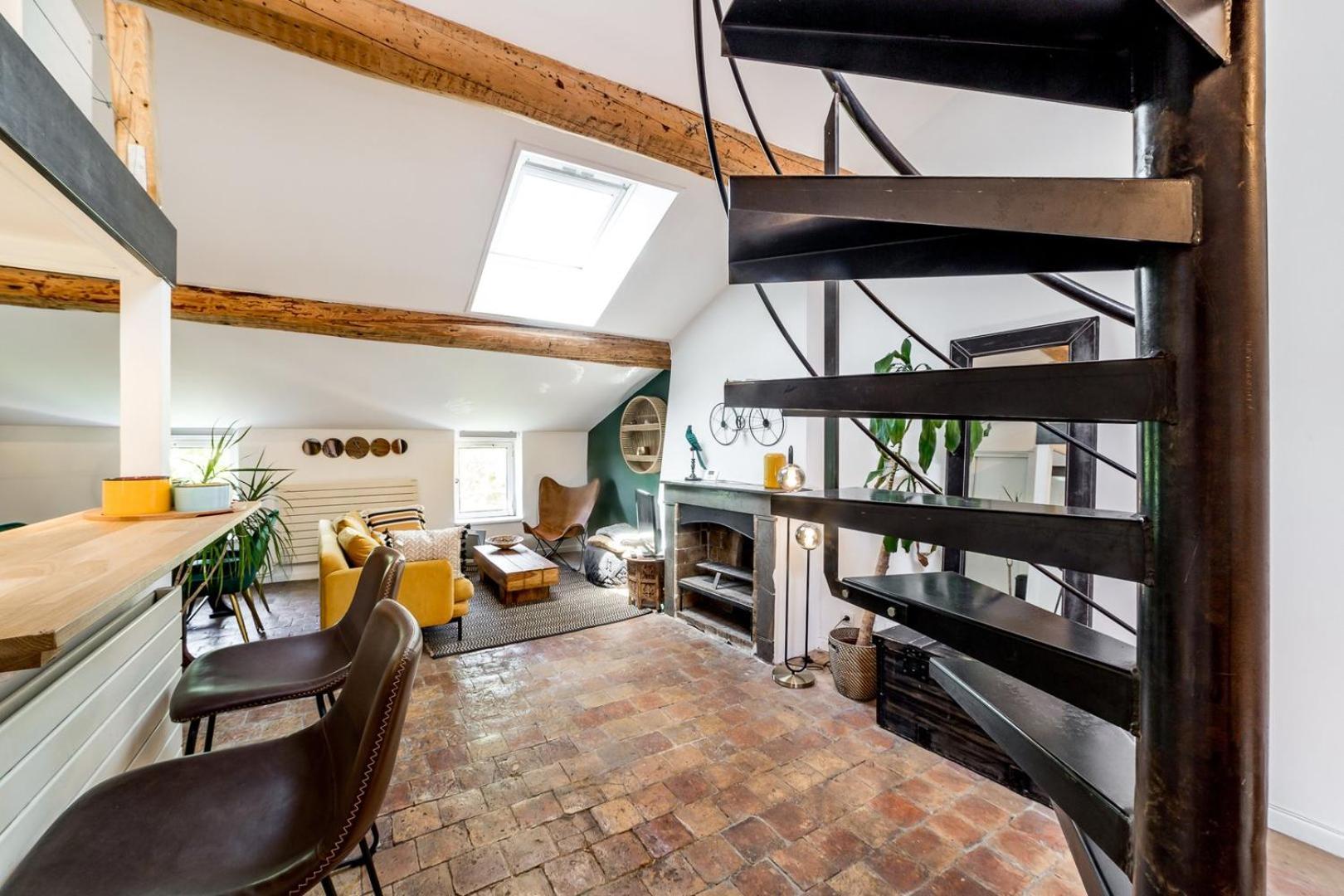 Le Loft Des Artistes De La Croix-Rousse Ail Apartment Lyon Exterior foto